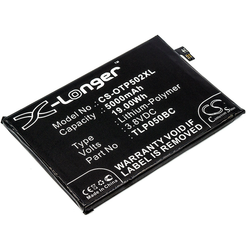 3.8V 5000mAh/19.00Wh Li-Polymer Mobile/SmartPhone Battery for Alcatel