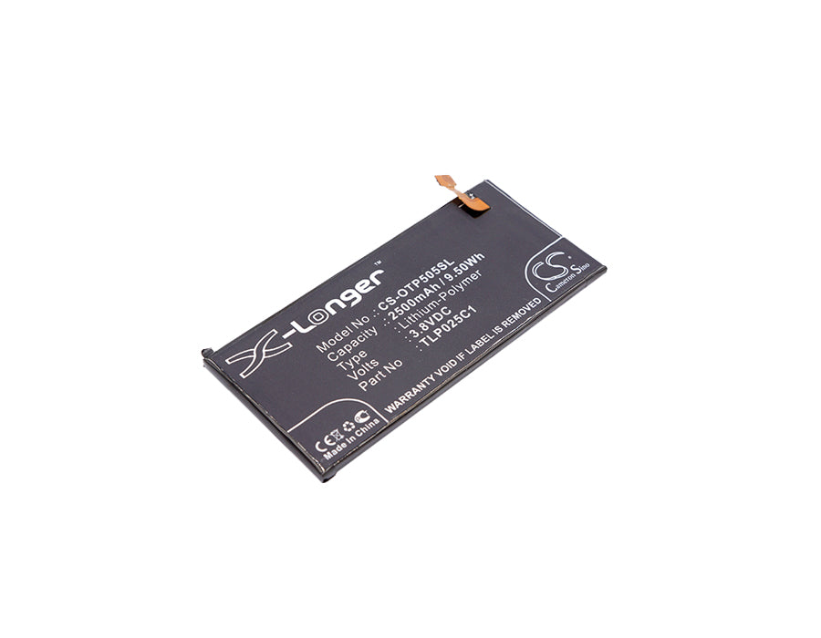 3.8V 2500mAh/9.50Wh Li-Polymer Mobile/SmartPhone Battery for Alcatel