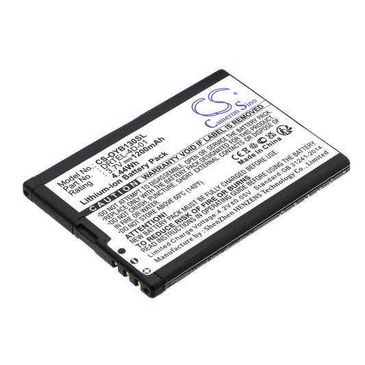 3.7V 1200mAh/4.44Wh Li-ion Mobile/SmartPhone Battery for Bea-fon