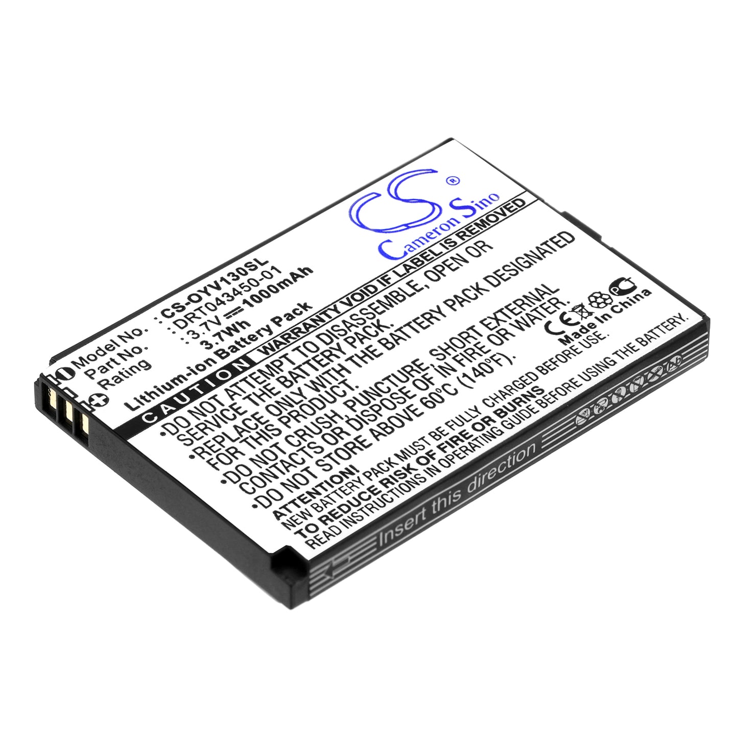 3.7V 1000mAh/3.70Wh Li-ion Mobile/SmartPhone Battery for Olympia