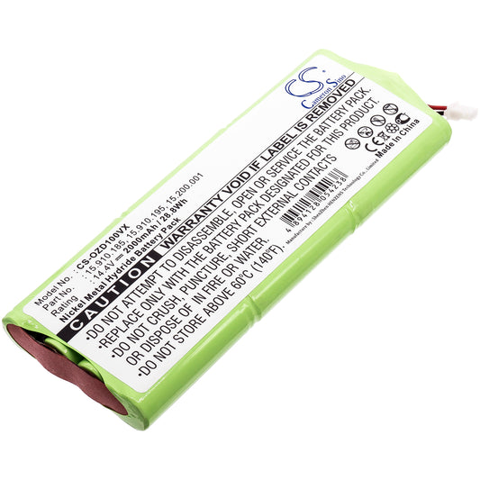 14.4V 2000mAh Ni-MH Vacuum Battery for Ozroll