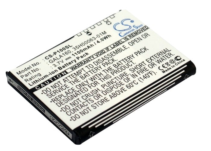 3.7V 1100mAh/4.07Wh Li-ion PDA/Pocket PC Battery for Qtek
