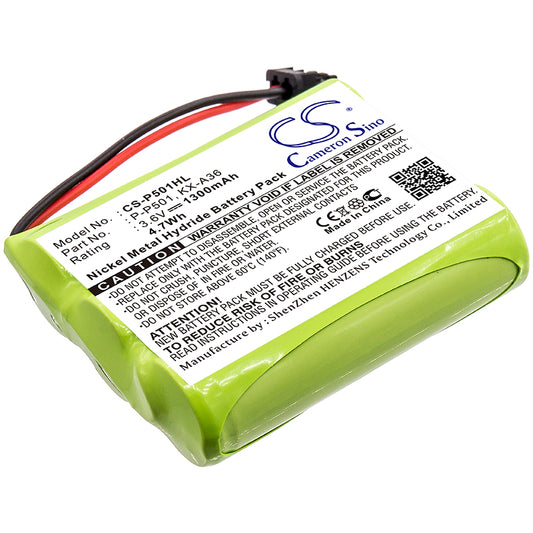 3.6V 1300mAh/4.68Wh Ni-MH Cordless Phone Battery for NORTHWESTERN BELL
