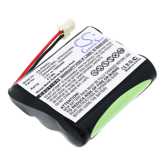 3.6V 1200mAh/4.32Wh Ni-MH Cordless Phone Battery for ITT