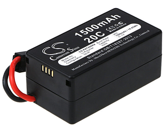11.1V 1500mAh/16.65Wh Li-Polymer RC Hobby Battery for Parrot