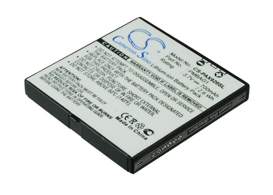 3.7V 700mAh Li-ion Mobile/SmartPhone Battery for Panasonic
