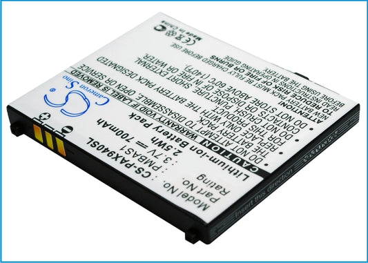 3.7V 700mAh Li-ion Mobile/SmartPhone Battery for Panasonic