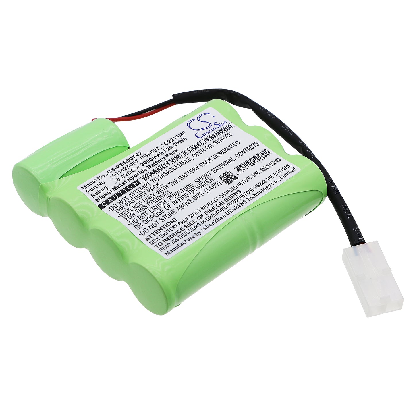 8.4V 3000mAh/25.20Wh Ni-MH Vacuum Battery for Pool Blaster