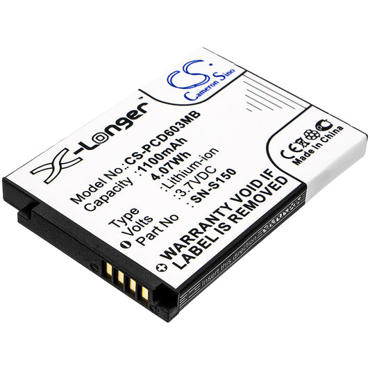 3.7V 1100mAh/4.07Wh Li-ion BabyPhone Battery for Philips