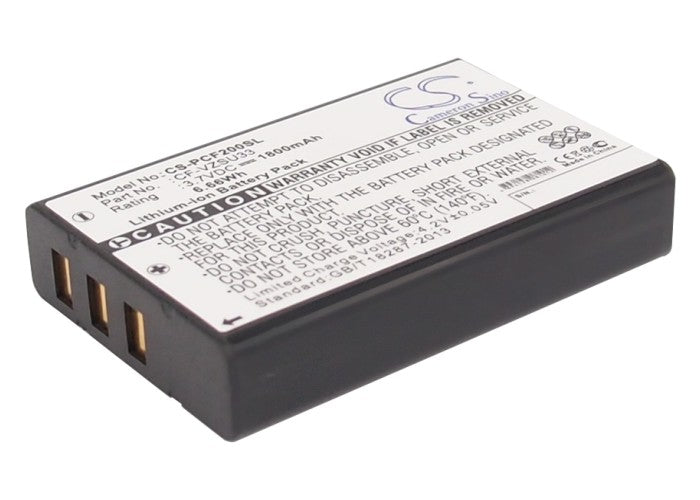3.7V 1800mAh/6.66Wh Li-ion Mobile/SmartPhone Battery for Panasonic