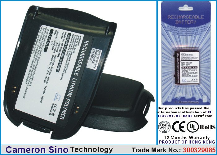 Cameron Sino 3.7V 2600mAh Li-Polymer Battery for HP iPAQ 3600,iPAQ 3630,iPAQ 3635,iPAQ 3641,iPAQ 3650,iPAQ 3660,iPAQ 3670,iPAQ 3700,iPAQ 380