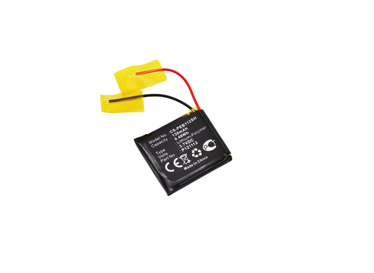 3.7V 130mAh/0.48Wh Li-Polymer Smartwatch Battery for Pebble