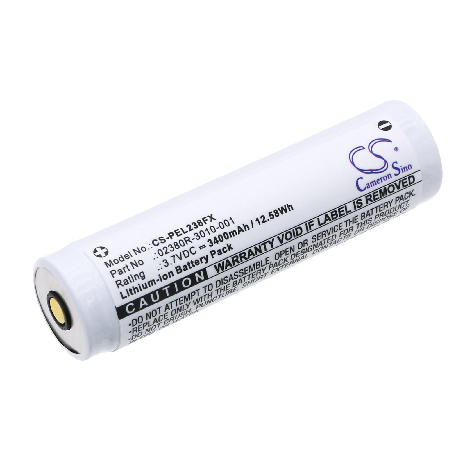 CS-PEL238FX Replacement Battery – Compatible with 2380R, 2780R, 2780R Headlamp, 5050R Flashlight, 7000 LED Flashlight, 7000 Tactical Flashlight, 7070R, 7600 3-Color LED Flashlight, 7600 Tactical Flashlight, 7610 Tactical Flashlight, 7620 Tactical Flashlight