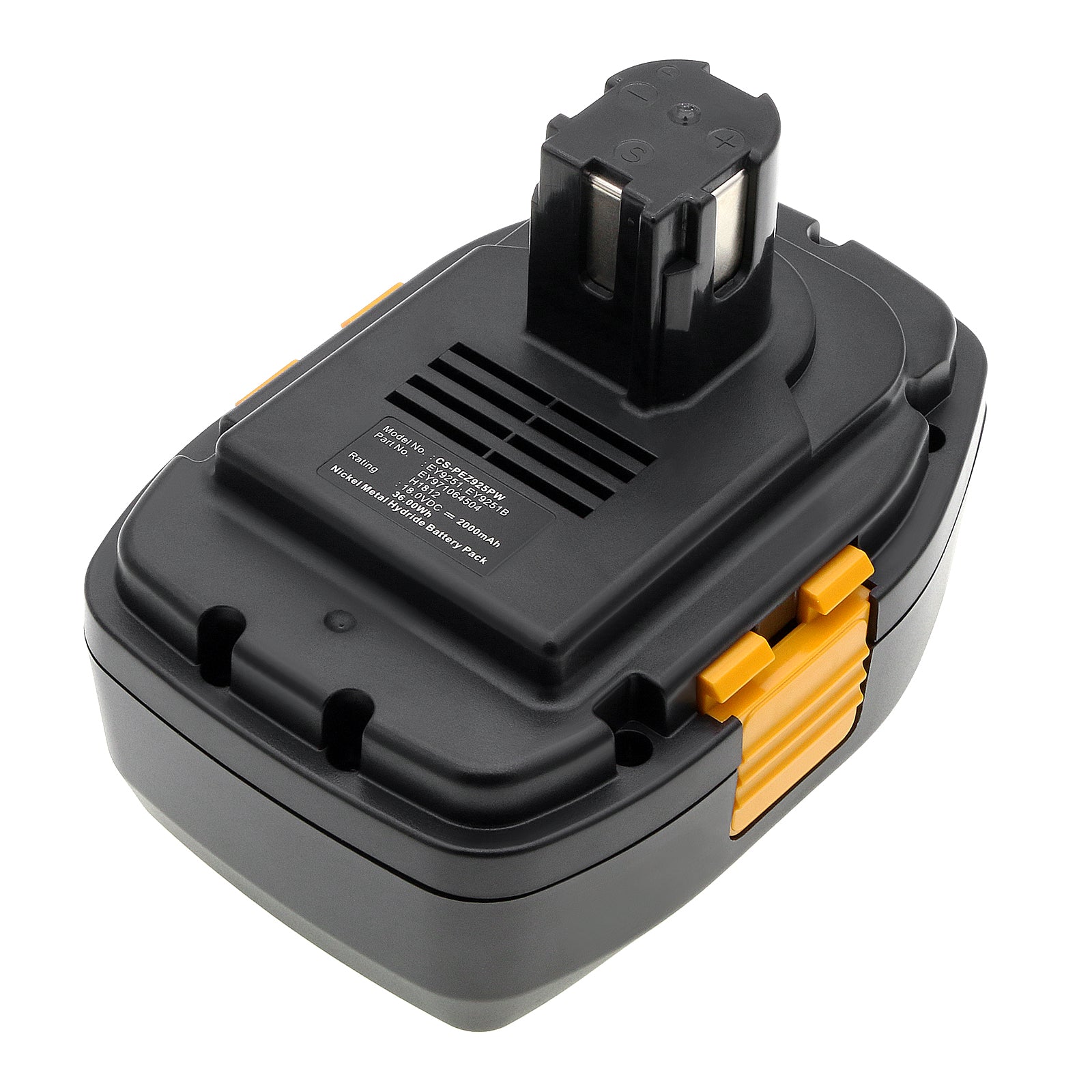18V 2000mAh/36.00Wh Ni-MH Power Tools Battery for Panasonic