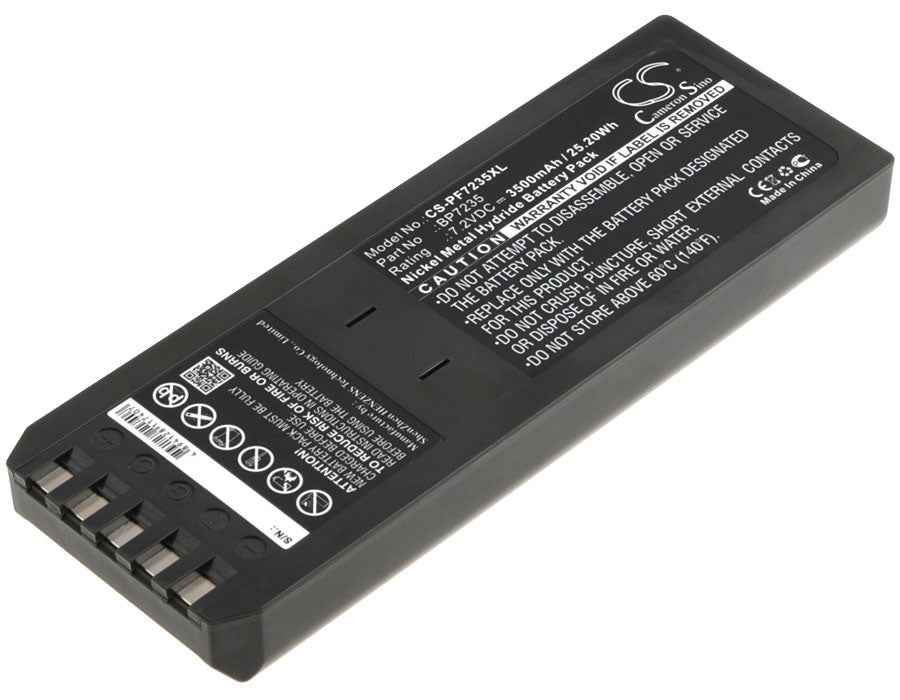 7.2V 3500mAh/25.20Wh Ni-MH Equipment/Survey Battery for Fluke
