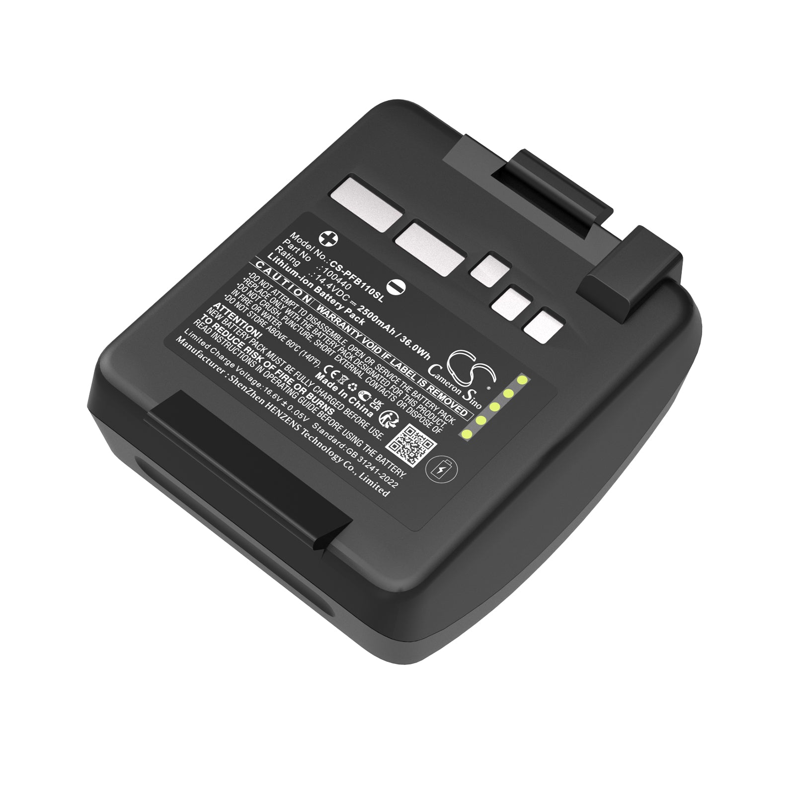 CS-PFB110SL Replacement Battery – Compatible with B10, B10 Plus, B10X, B10X Plus, Monolight B10, Monolight B10 Plus, Monolight B10X, Monolight B10X Plus