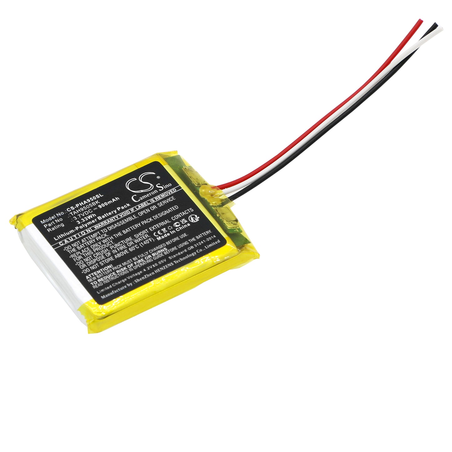 CS-PHA950SL Replacement Battery – Compatible with TAH9505BK