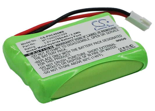 3.6V 700mAh Ni-MH BabyPhone Battery for Philips