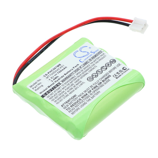 4.8V 700mAh Ni-MH BabyPhone Battery for Philips