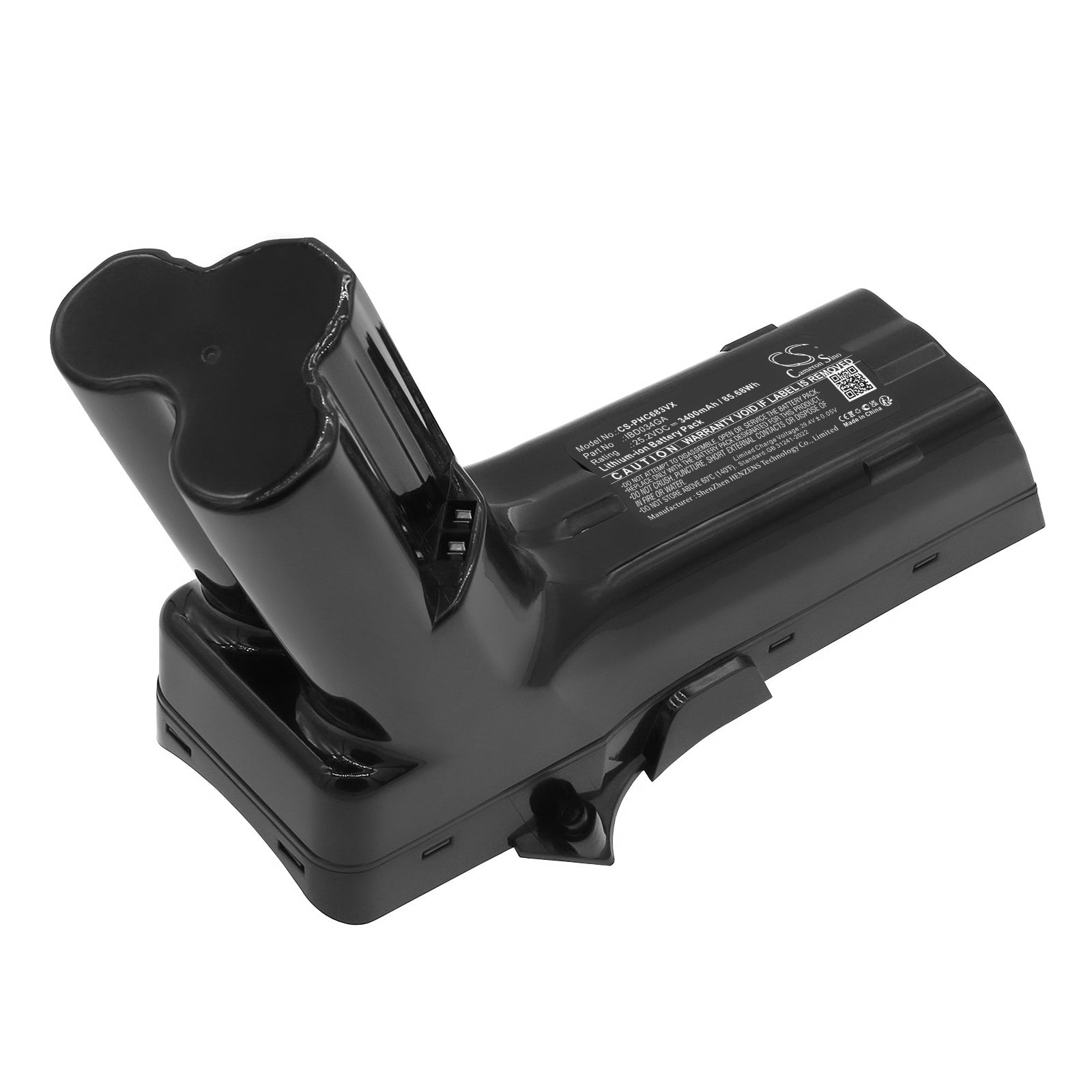 CS-PHC683VX Replacement Battery – Compatible with FC6822, FC6822/01, FC6823, FC6823/01, FC6823/31, FC6823/81, FC6823/82, FC6826/01, FC6827, FC6828, FC6904, FC6904/01, FC6908, SpeedPro Max, SpeedPro Max Aqua, SpeedPro Max Aqua Plus, SpeedPro Max Stick, XC7042/01, XC7043/01, XC8043/01, XC8045/01, XC8045/01R1, XC8047/01, XC8049/01, XC8147, XC8147/01, XC8347/01, XC8347/61, XC8349/01