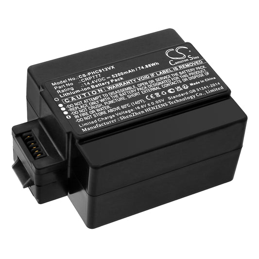 CS-PHC912VX Replacement Battery – Compatible with CRP777, CRP777/01, CRP781, FC9910/01/A, HomeRun FC9910, HomeRun FC9910/01/B