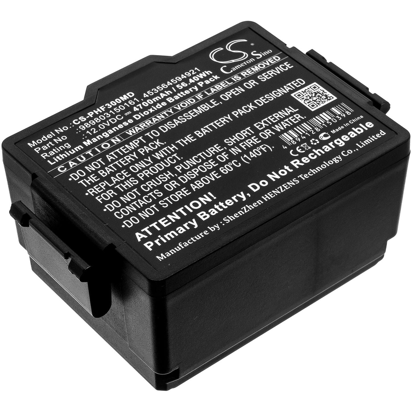CS-PHF300MD Replacement Battery – Compatible with DSA HeartStart FR3, HeartStart FR3, HeartStart FR3 861388, HeartStart FR3 861389, HeartStart FR3 AED, HeartStart FR3 AED defibrillat