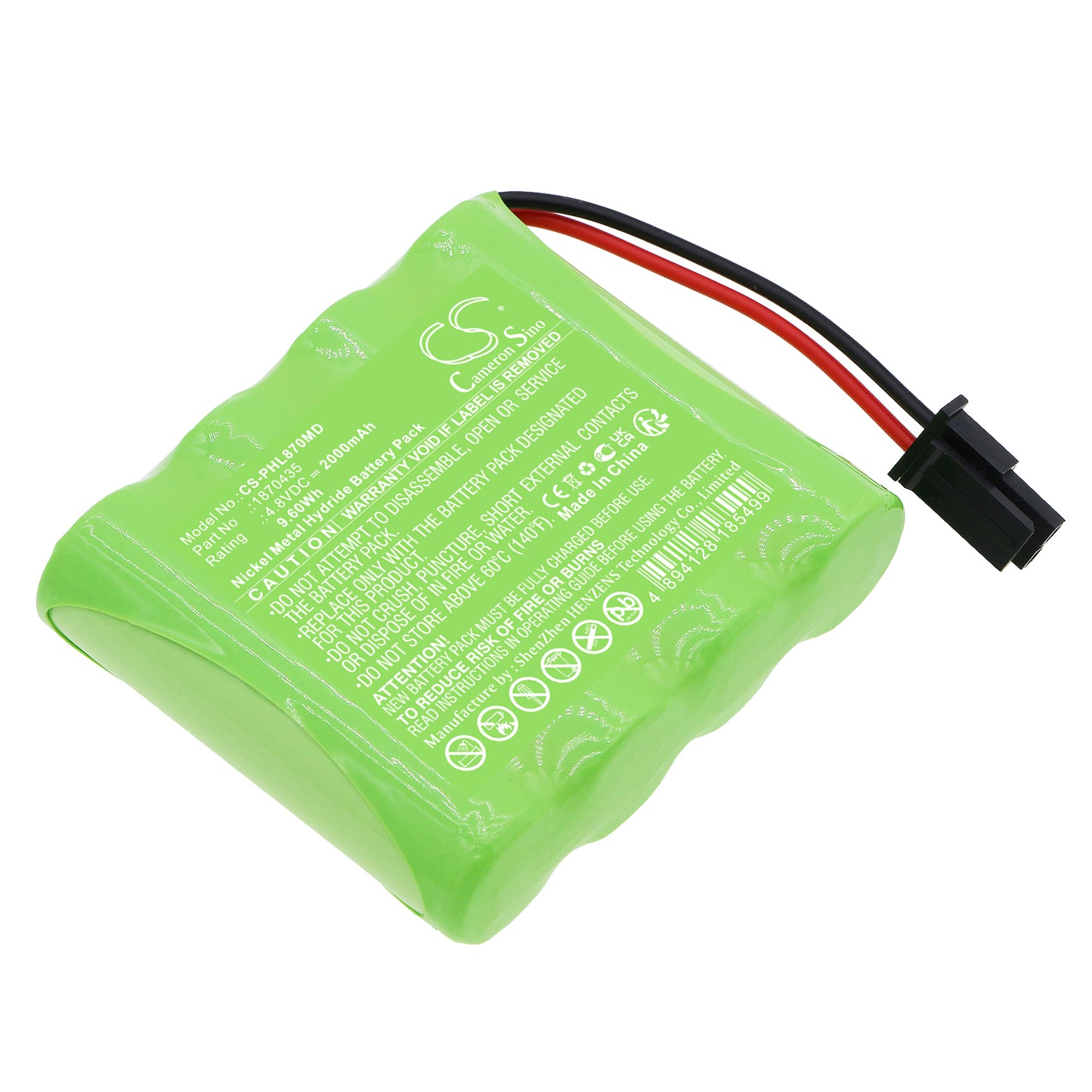 CS-PHL870MD Replacement Battery – Compatible with GoSafe Mobile Alert System, Lifeline GoSafe Mobile Alert S