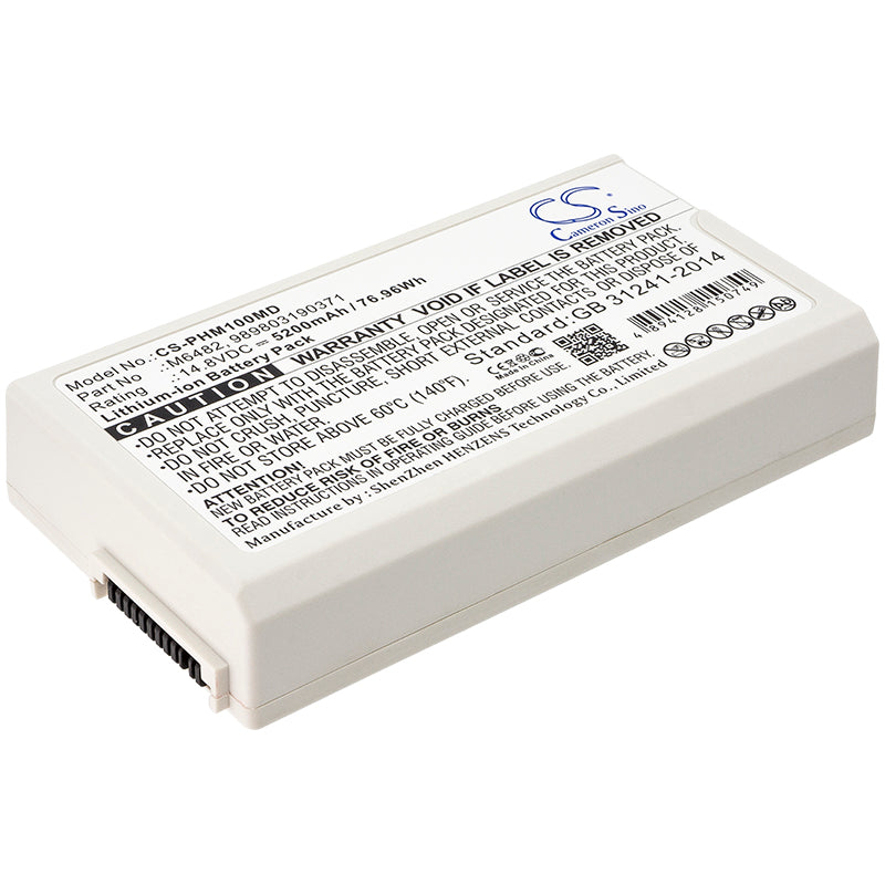CS-PHM100MD Replacement Battery – Compatible with Defibrillator DFM100, Defibrillator DFM-100, Efficia DFM100