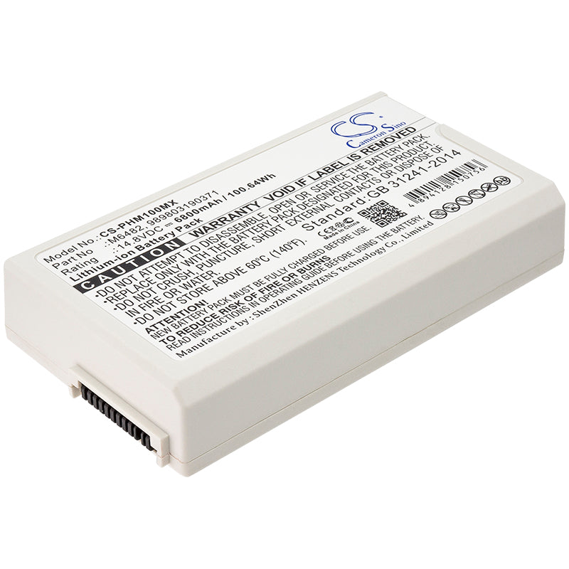 CS-PHM100MX Replacement Battery – Compatible with Defibrillator DFM100, Defibrillator DFM-100, Efficia DFM100