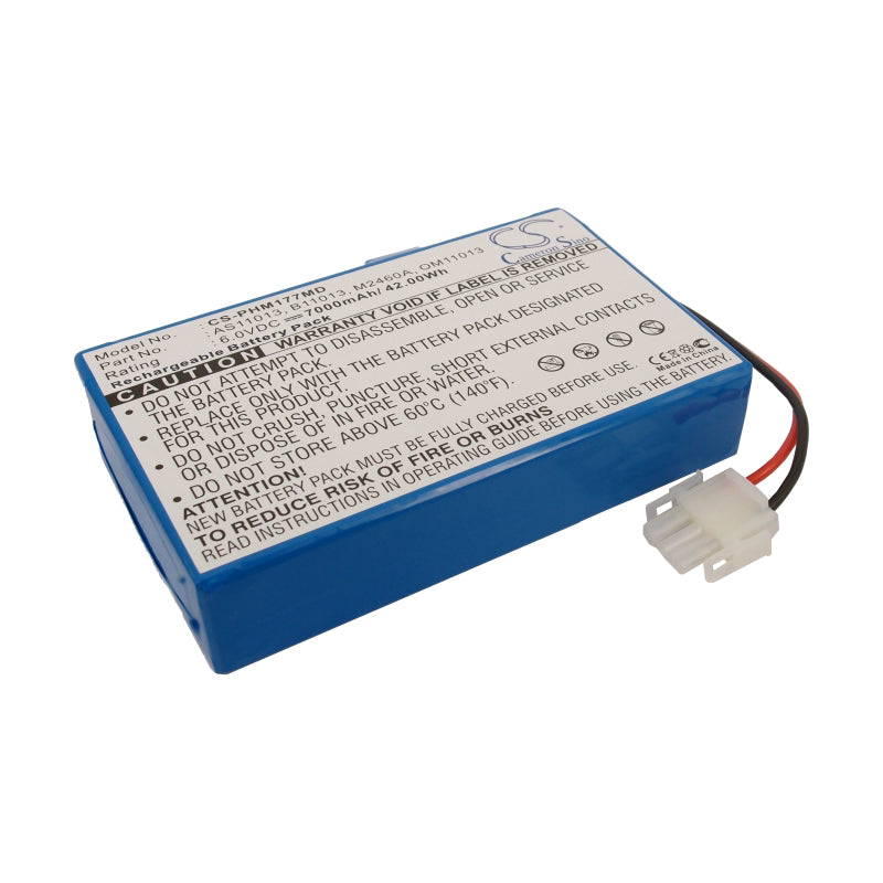 6V 7000mAh/42.00Wh Sealed Lead Acid Medical Battery for Philips