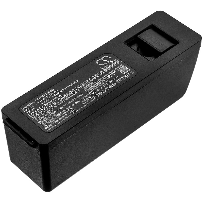 CS-PHT100MD Replacement Battery – Compatible with BiPAP A30, BiPAP A40, CoughAssist E70, Respironics T70 Cough Assist, Respironics Trilogy, Trilogy 100 Breathe, Trilogy 100 Ventilator, Trilogy O2, Trilogy T100, Trilogy T200, Trilogy T202, Trilogy T70, Ventilateur Trilogy 100