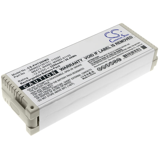 CS-PHT200MD Replacement Battery – Compatible with ECG PageWriter Trim I, Pagewriter 860290, Pagewriter Trim 2, Pagewriter Trim I, Pagewriter Trim II, Pagewriter Trim III, Pagewriter Trim III ECG, Trim II, Trim III
