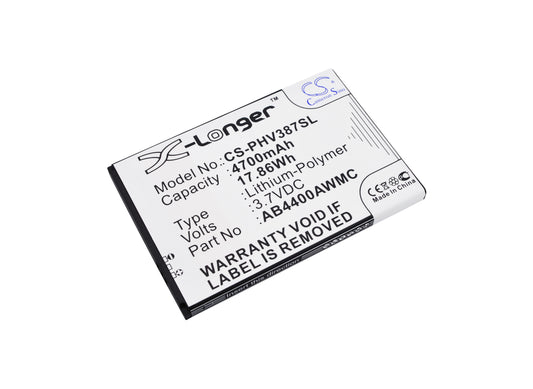 3.7V 4700mAh/17.86Wh Li-Polymer Mobile/SmartPhone Battery for Philips