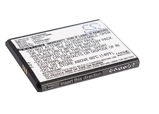 3.7V 1500mAh/5.55Wh Li-ion Mobile/SmartPhone Battery for Philips