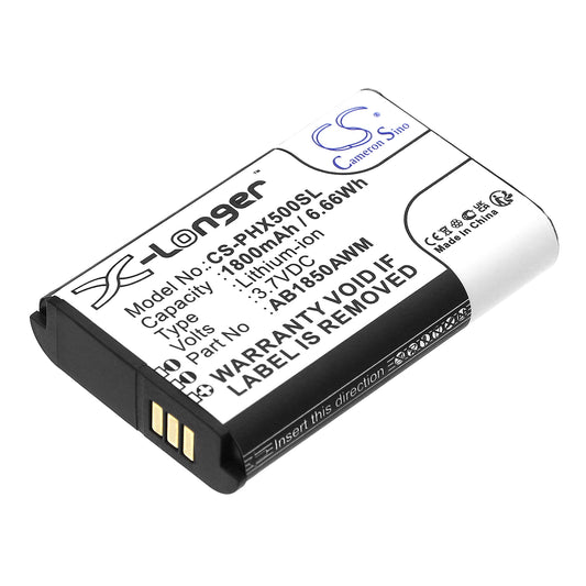 3.7V 1800mAh/6.66Wh Li-ion Mobile/SmartPhone Battery for Philips