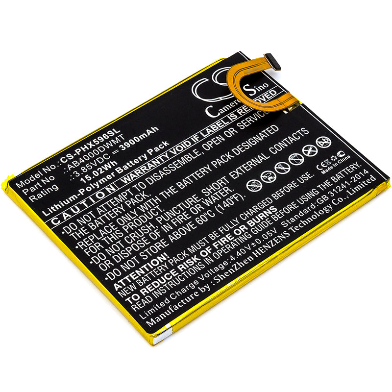 3.85V 3900mAh/15.02Wh Li-Polymer Mobile/SmartPhone Battery for Philips