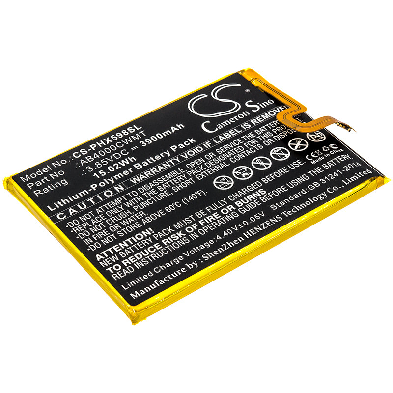 CS-PHX598SL Replacement Battery – Compatible with CTS598, X598, Xenium S598