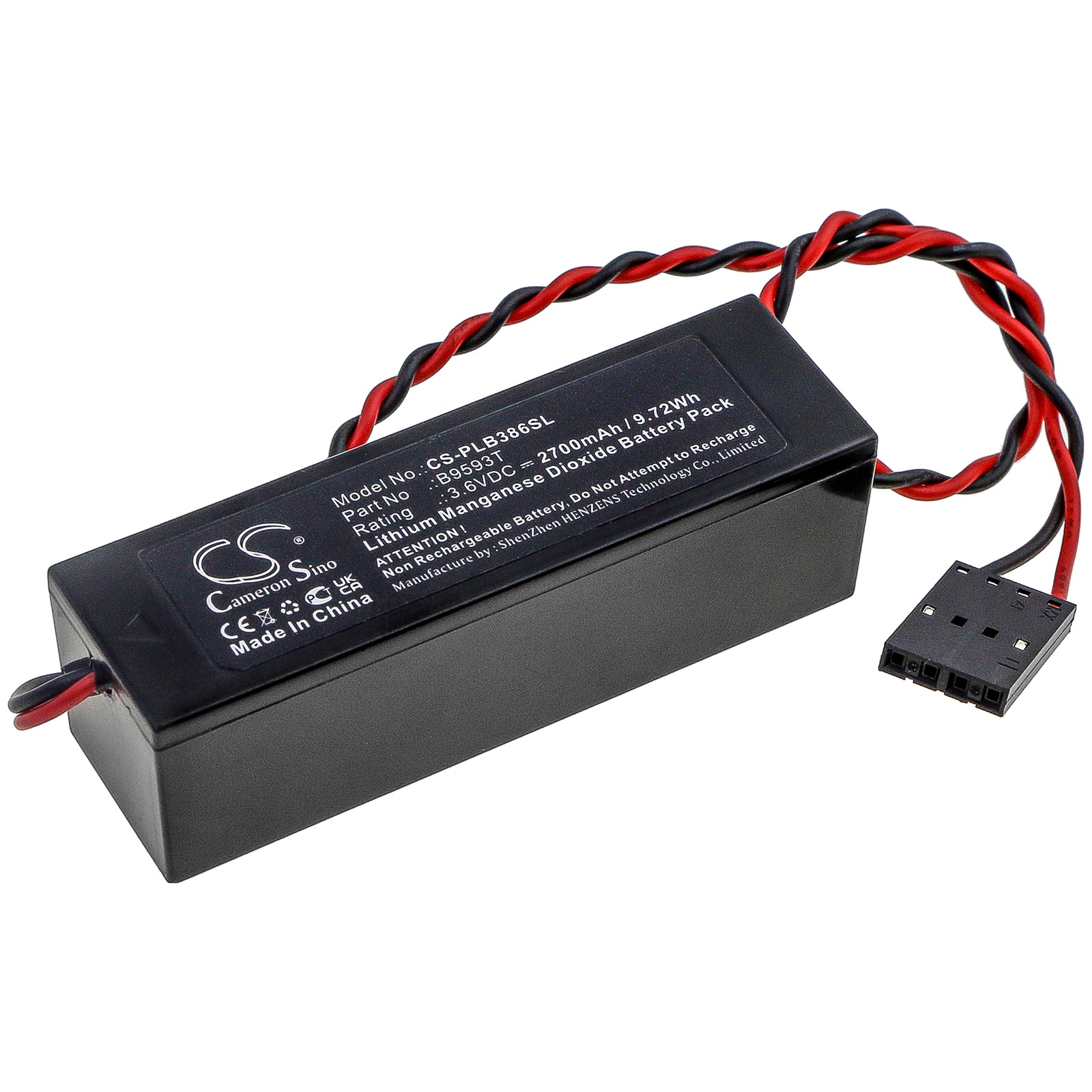 CS-PLB386SL Replacement Battery – Compatible with DC1185, DC1384