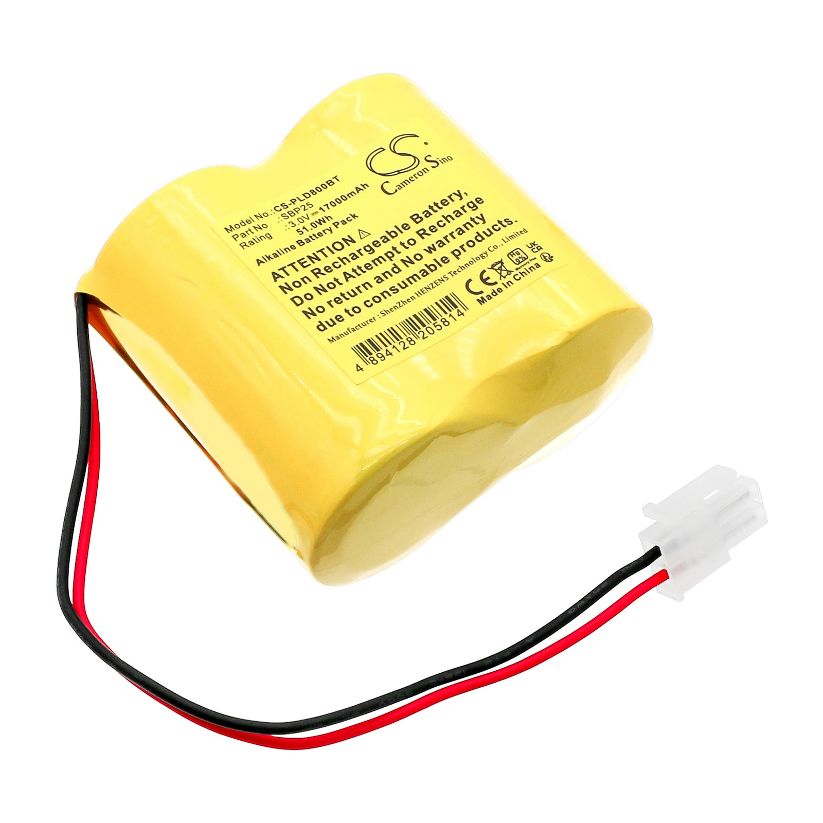 CS-PLD800BT Replacement Battery – Compatible with DSP-80, DSP80-S5 2LR20
