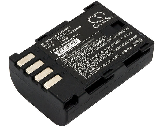 7.4V 1100mAh/8.14Wh Li-ion Camera Battery for Panasonic
