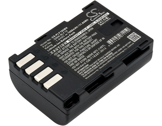 7.4V 1600mAh/11.84Wh Li-ion Camera Battery for Panasonic