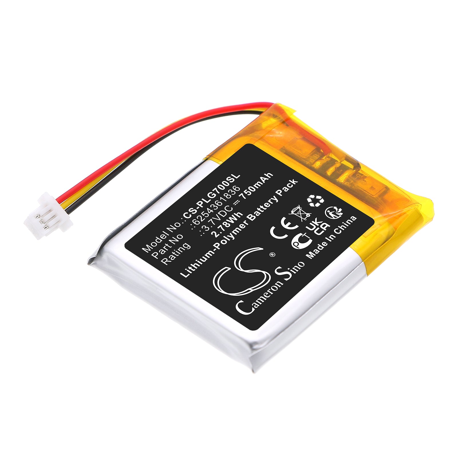 CS-PLG700SL Replacement Battery – Compatible with RIG 700, RIG 700HD, RIG 700HS, RIG 700HX, RIG 700Pro Wireless Headset