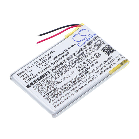 3.7V 650mAh/2.41Wh Li-Polymer Wireless Headset Battery for Sony