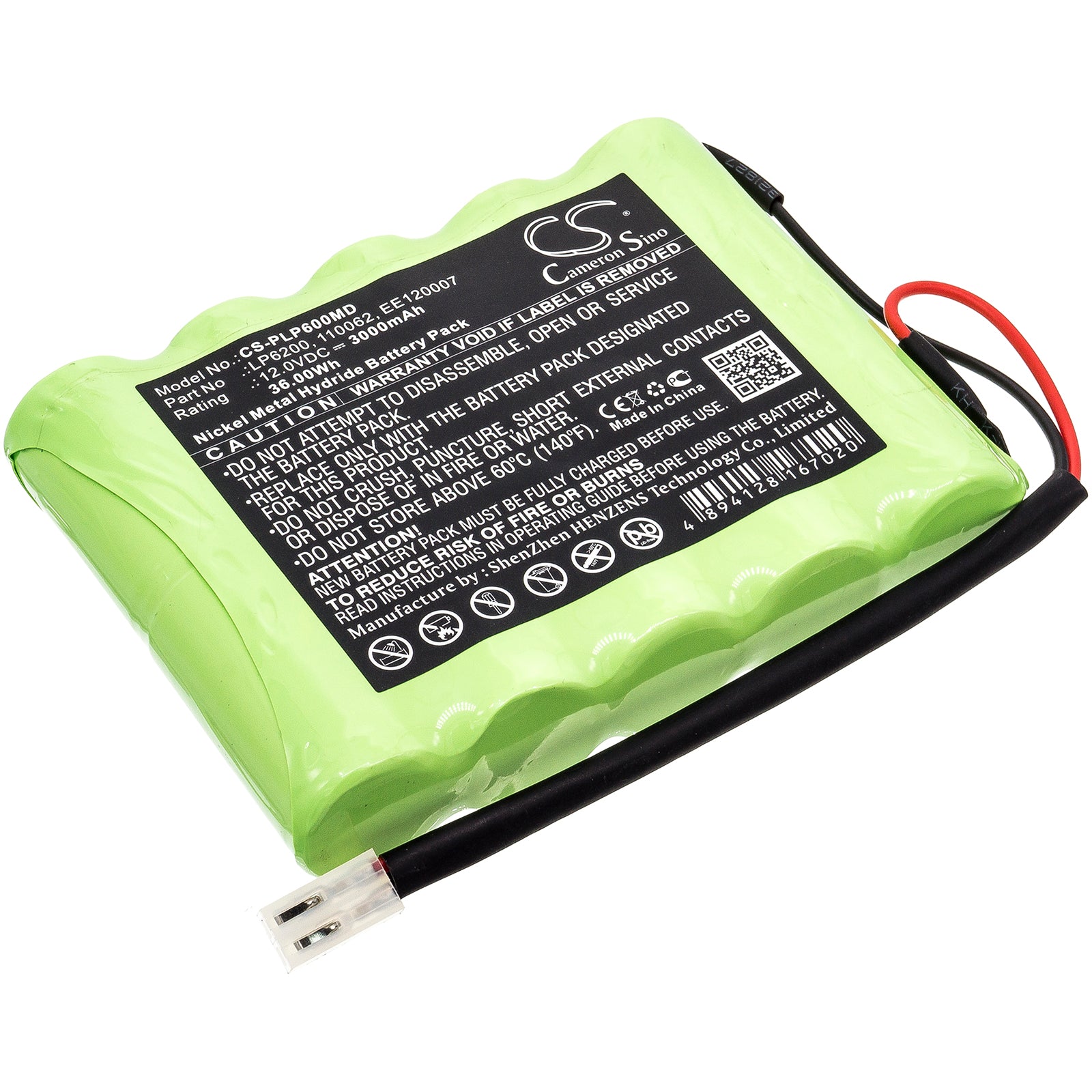CS-PLP600MD Replacement Battery – Compatible with 7 Defibrillator, Lifepak 6, Lifepak 6S, LP7, NLP6