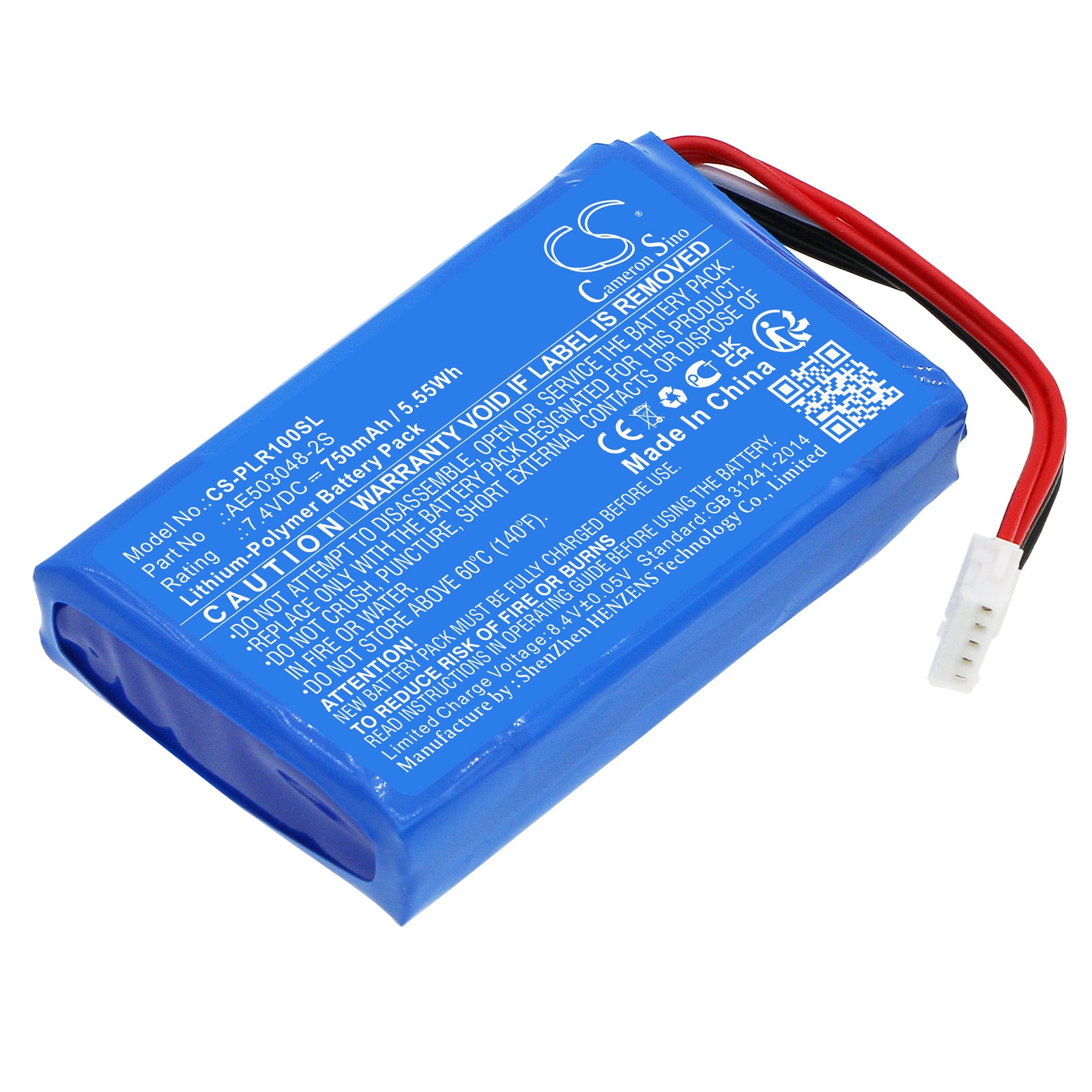 CS-PLR100SL Replacement Battery – Compatible with Zip