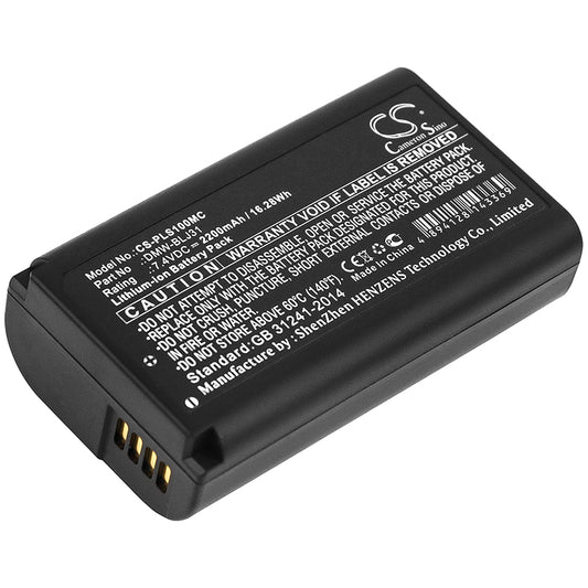 7.4V 2200mAh/16.28Wh Li-ion Camera Battery for Panasonic