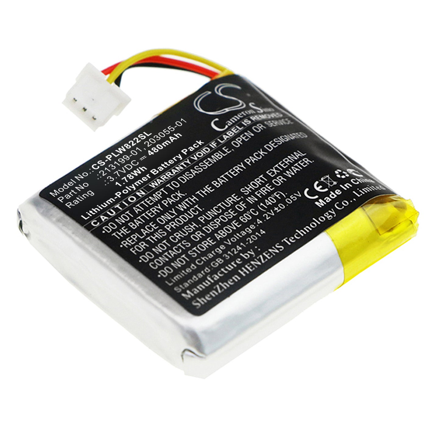 CS-PLW822SL Replacement Battery – Compatible with B8200, Savi 8220, Savi W8220