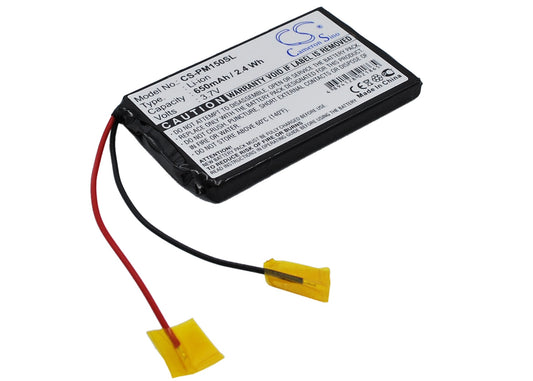 3.7V 650mAh Li-ion PDA/Pocket PC Battery for Palm