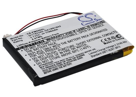 3.7V 1100mAh Li-Polymer PDA/Pocket PC Battery for Palm