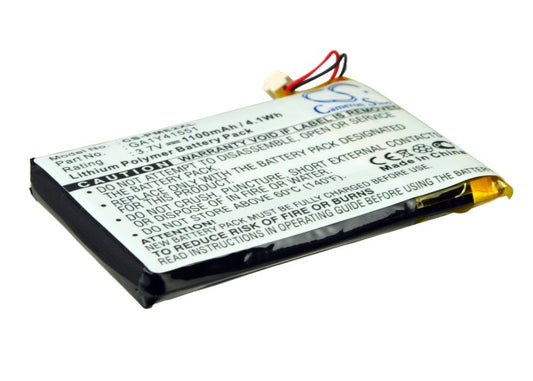 3.7V 1100mAh Li-Polymer PDA/Pocket PC Battery for Palm
